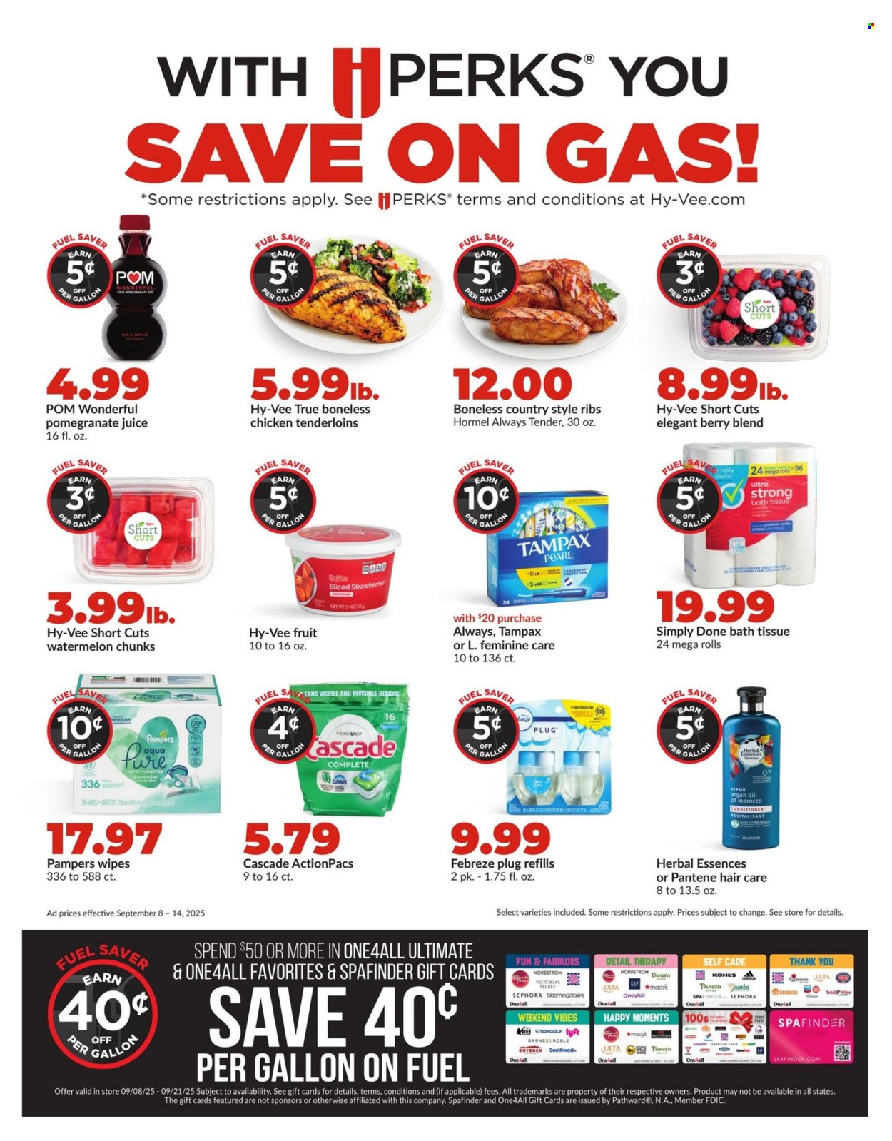 Hy-Vee ad - 09/08/2025 - 09/14/2025. Page 7