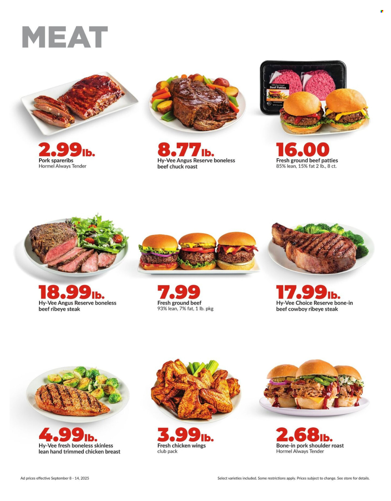 Hy-Vee ad - 09/08/2025 - 09/14/2025. Page 9