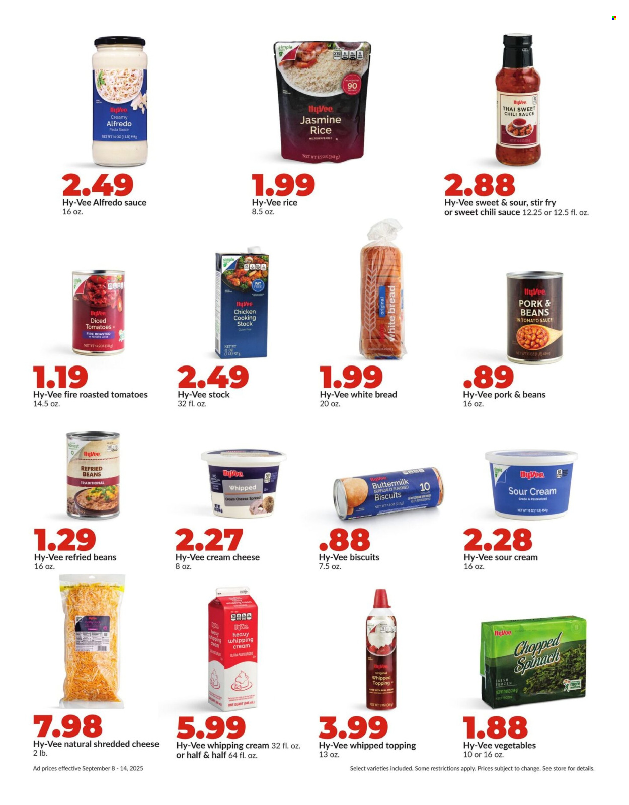 Hy-Vee ad - 09/08/2025 - 09/14/2025. Page 15