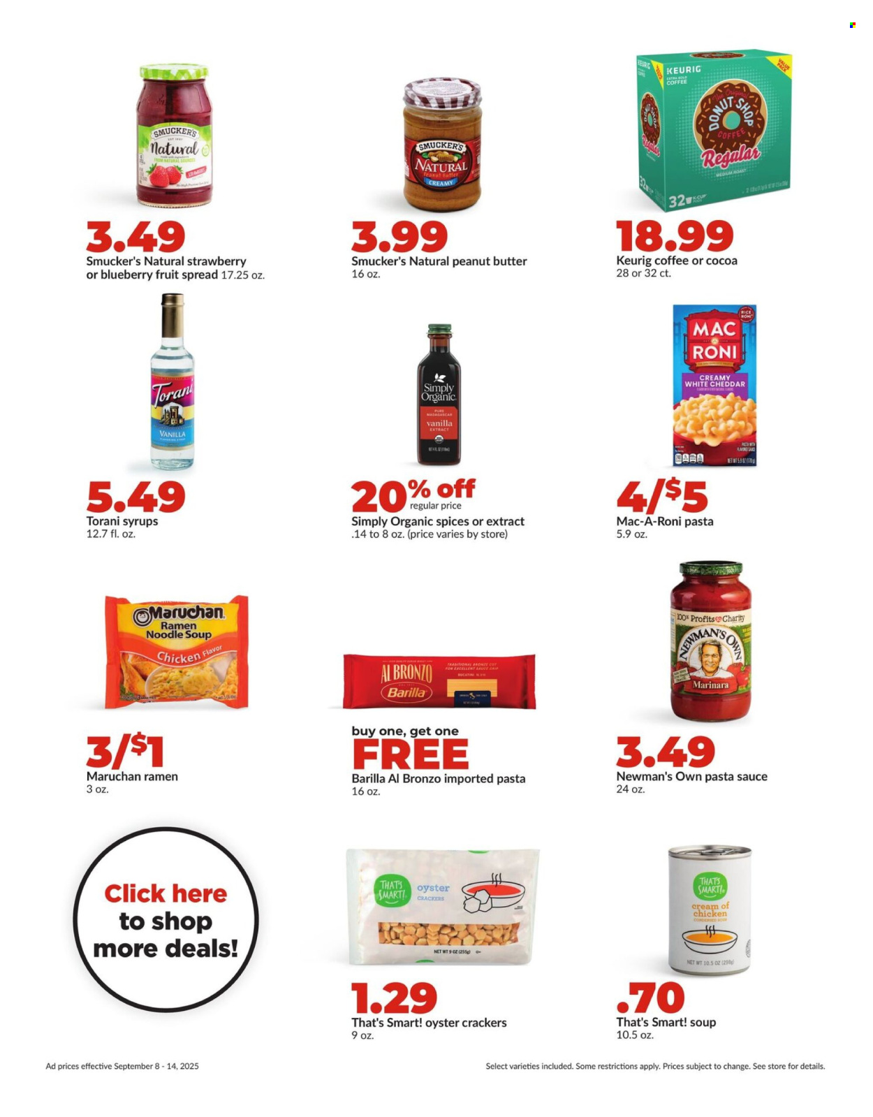 Hy-Vee ad - 09/08/2025 - 09/14/2025. Page 18