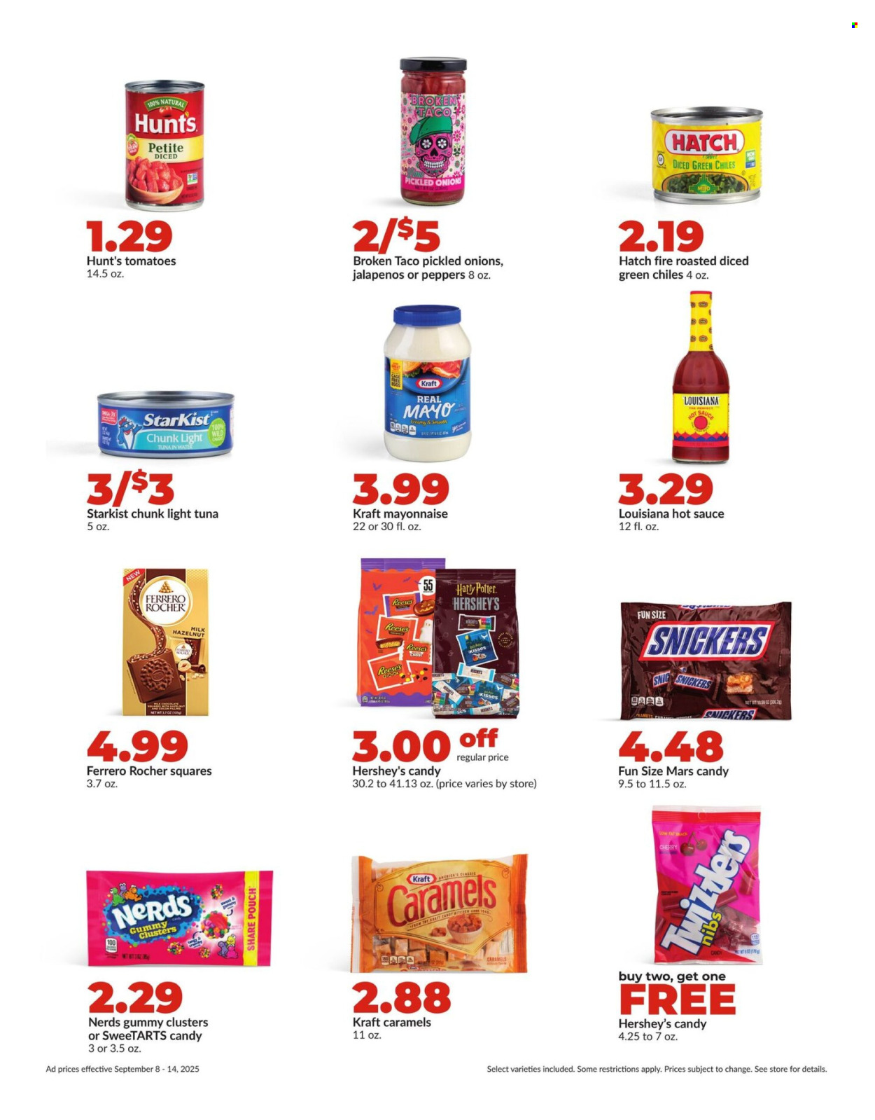 Hy-Vee ad - 09/08/2025 - 09/14/2025. Page 19