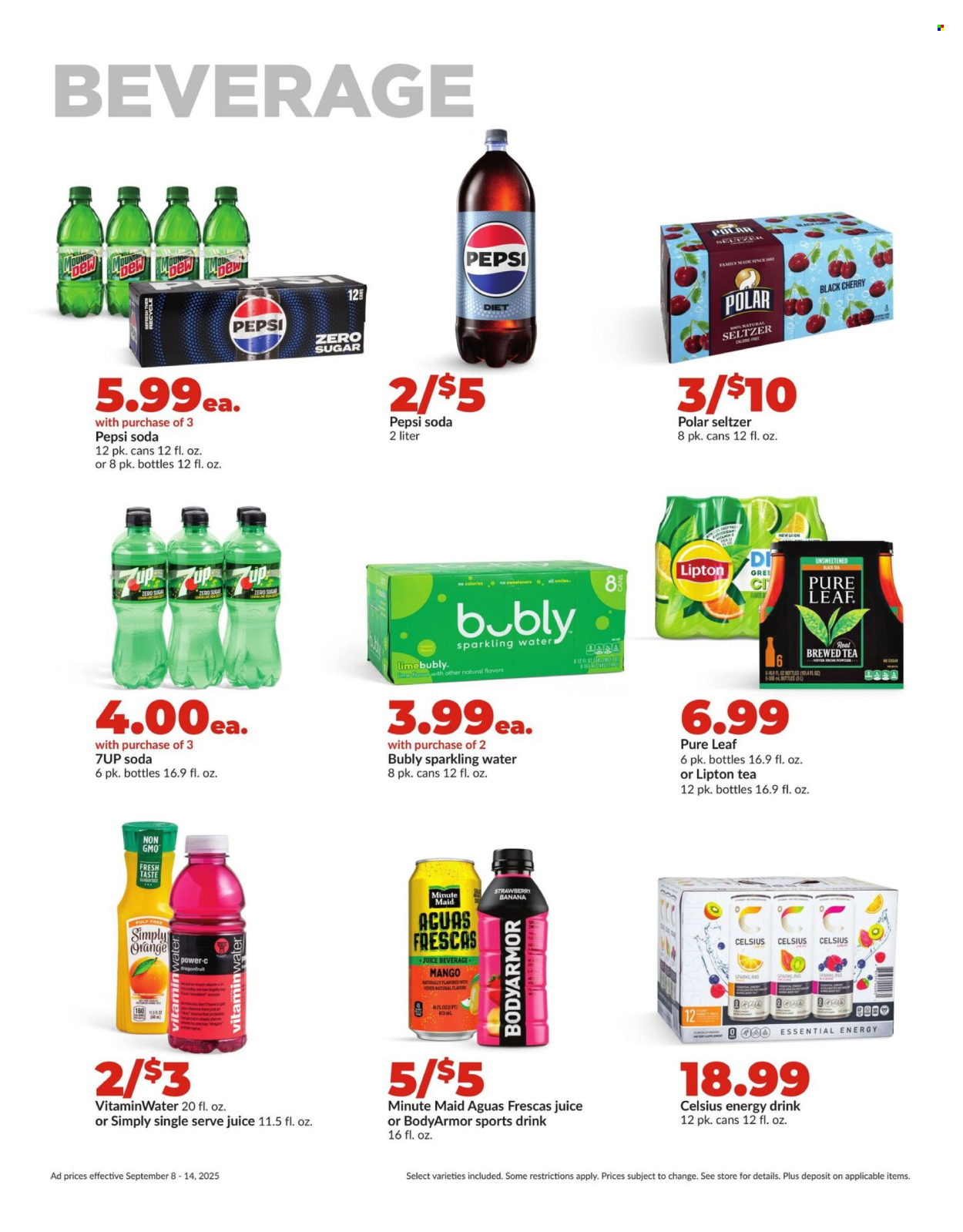 Hy-Vee ad - 09/08/2025 - 09/14/2025. Page 21