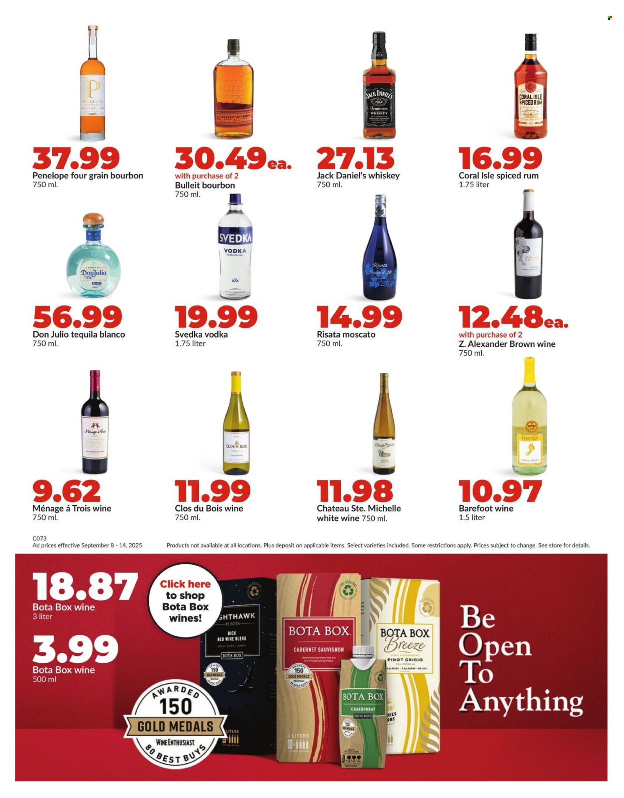 Hy-Vee ad - 09/08/2025 - 09/14/2025. Page 33