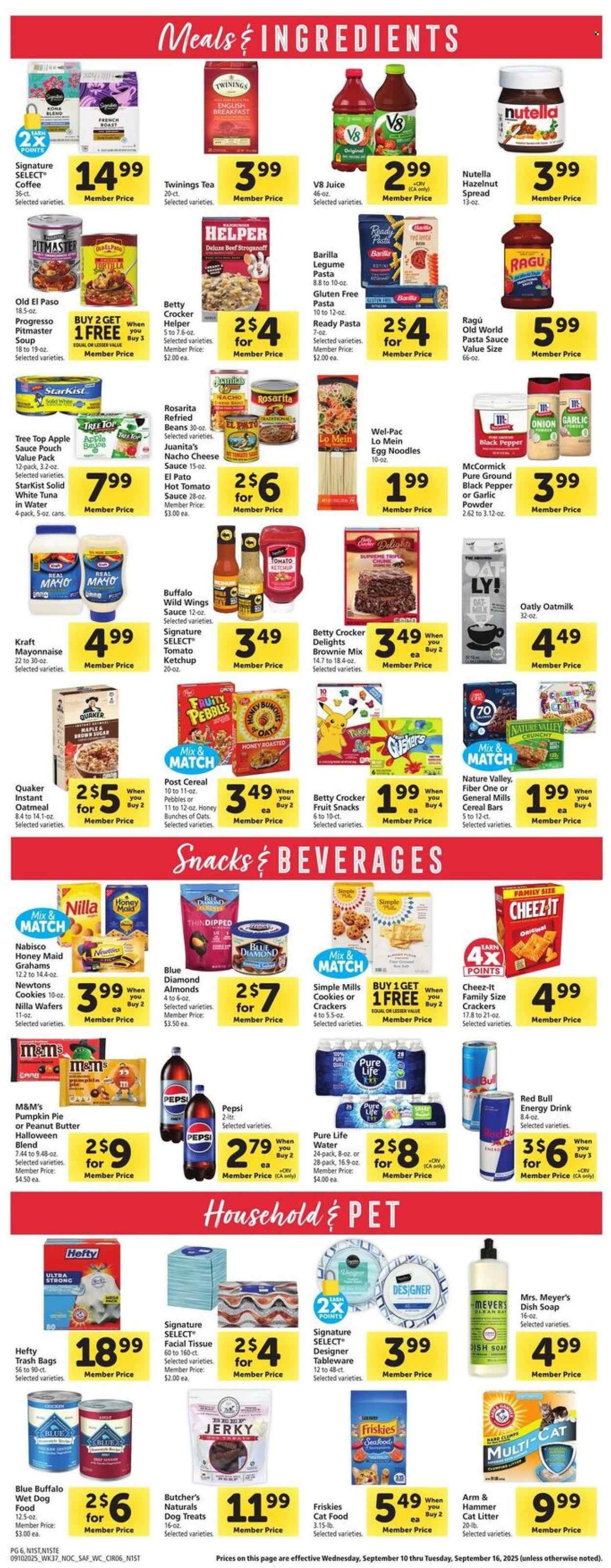 Safeway ad - 09/10/2025 - 09/16/2025. Page 6