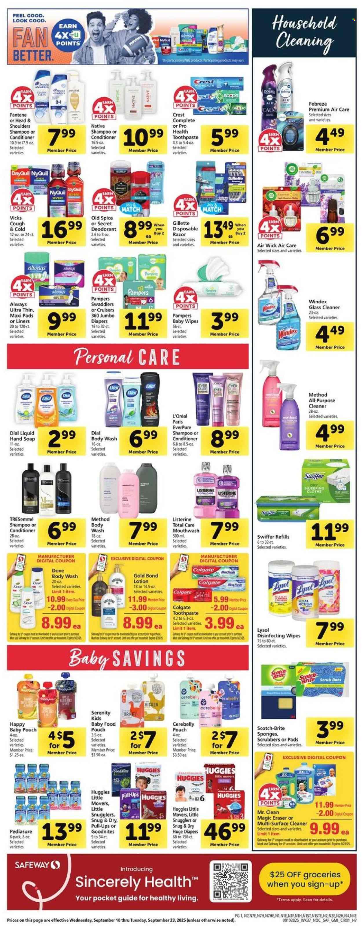 Safeway ad - 09/10/2025 - 09/16/2025. Page 9