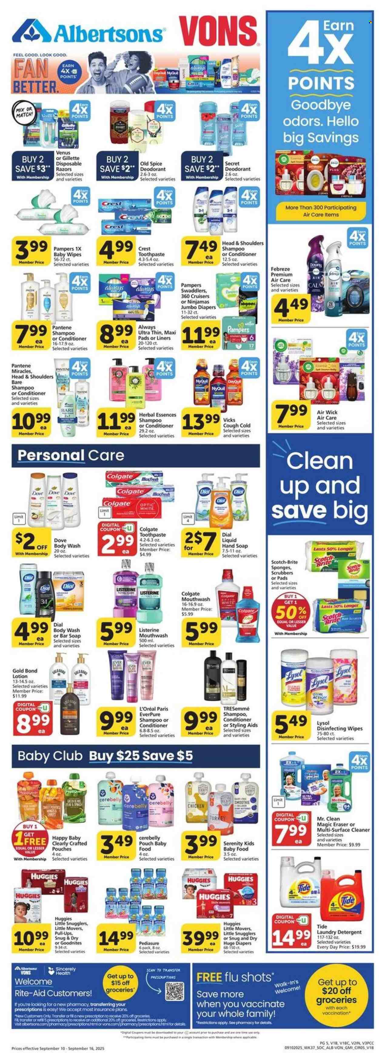 Albertsons ad - 09/10/2025 - 09/16/2025. Page 4