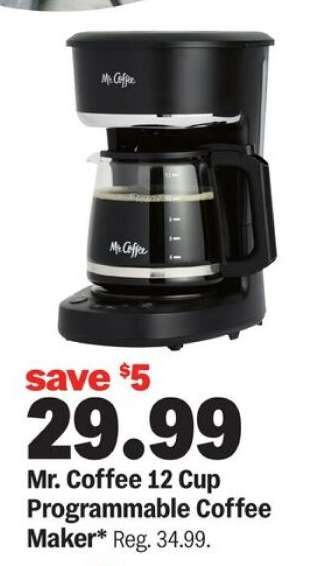 Mr. Coffee 12 Cup Programmable Coffee Maker*