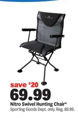 Nitro Swivel Hunting Chair