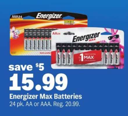 Energizer Max Batteries