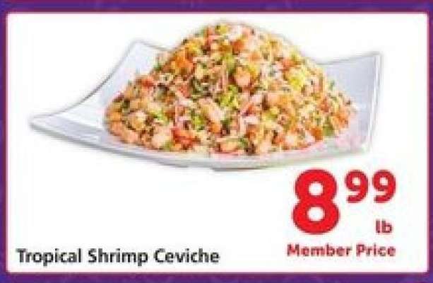 Tropical Shrimp Ceviche