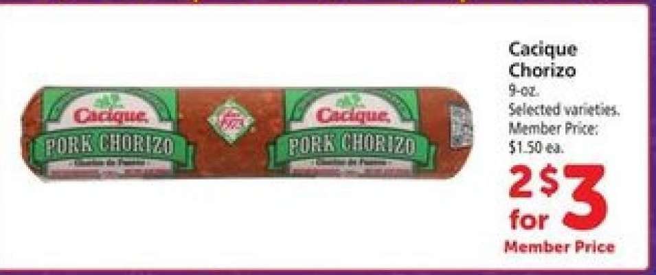 Cacique Chorizo