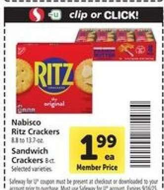 Nabisco Ritz Crackers