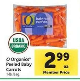 O Organics® Peeled Baby Carrots