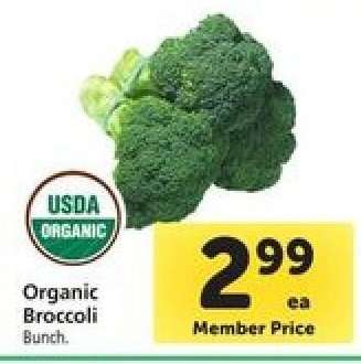 Organic Broccoli