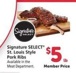 Signature SELECT St. Louis Style Pork Ribs