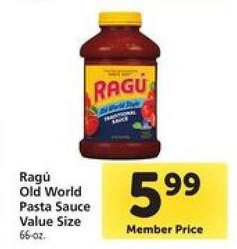 Ragú Old World Pasta Sauce Value Size