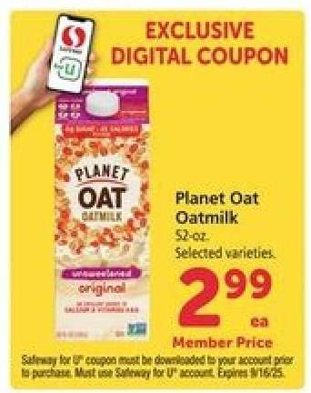 Planet Oat Oatmilk