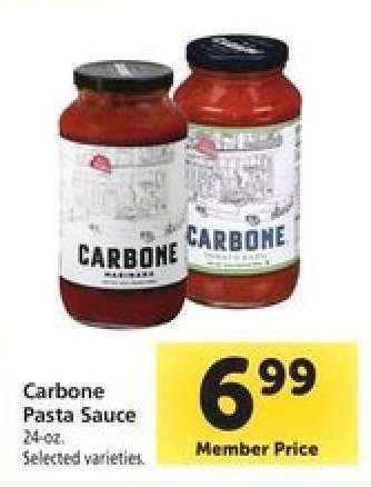 Carbone Pasta Sauce