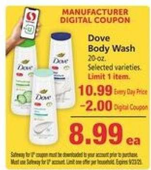 Dove Body Wash