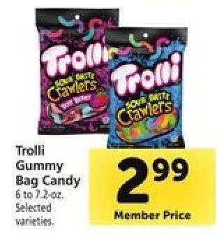 Trolli Gummy Bag Candy