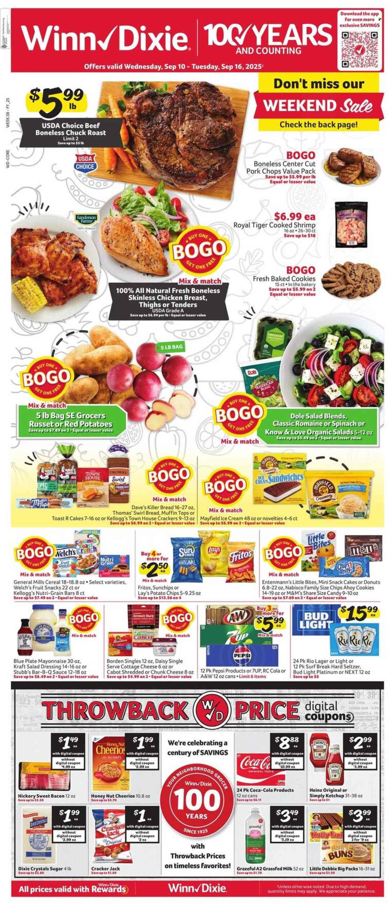 Winn Dixie ad - 09/10/2025 - 09/16/2025. Page 1