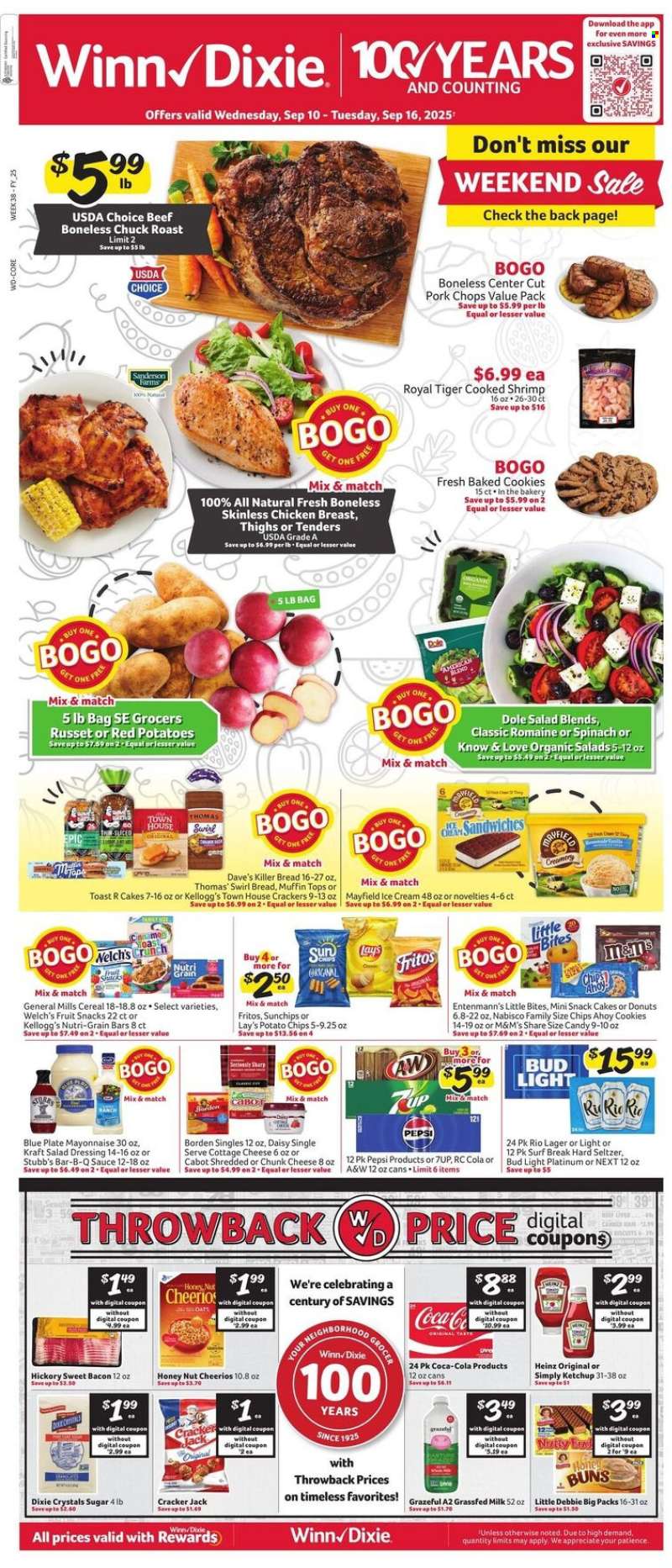 Winn Dixie Flyer - 09/10/2025 - 09/16/2025.