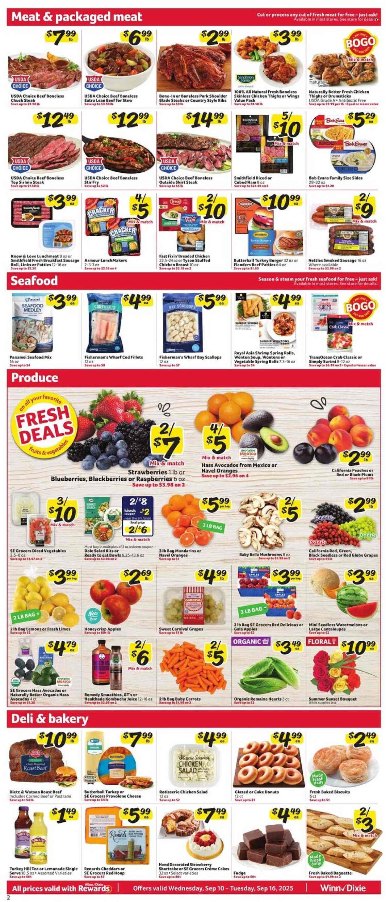 Winn Dixie ad - 09/10/2025 - 09/16/2025. Page 2