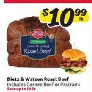 Dietz & Watson Roast Beef