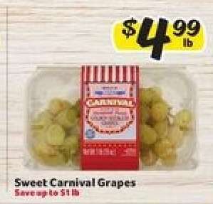 Sweet Carnival Grapes