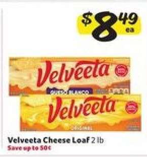 Velveeta Cheese Loaf