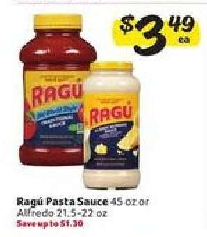 Ragú Pasta Sauce