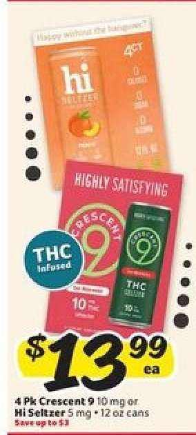 Crescent 9 or Hi Seltzer