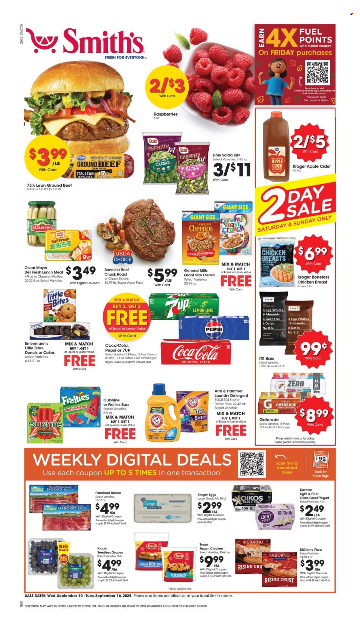 Smith's ad - 09/10/2025 - 09/16/2025. Page 1