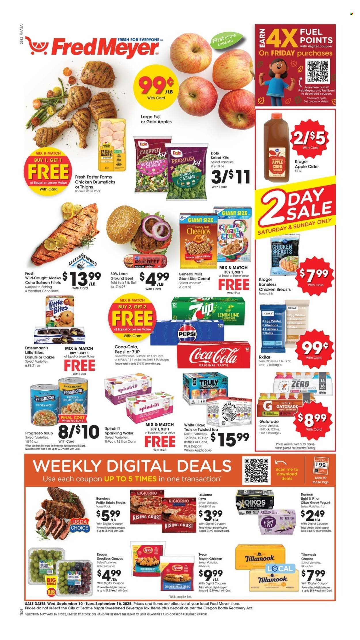 Fred Meyer ad - 09/10/2025 - 09/16/2025. Page 1