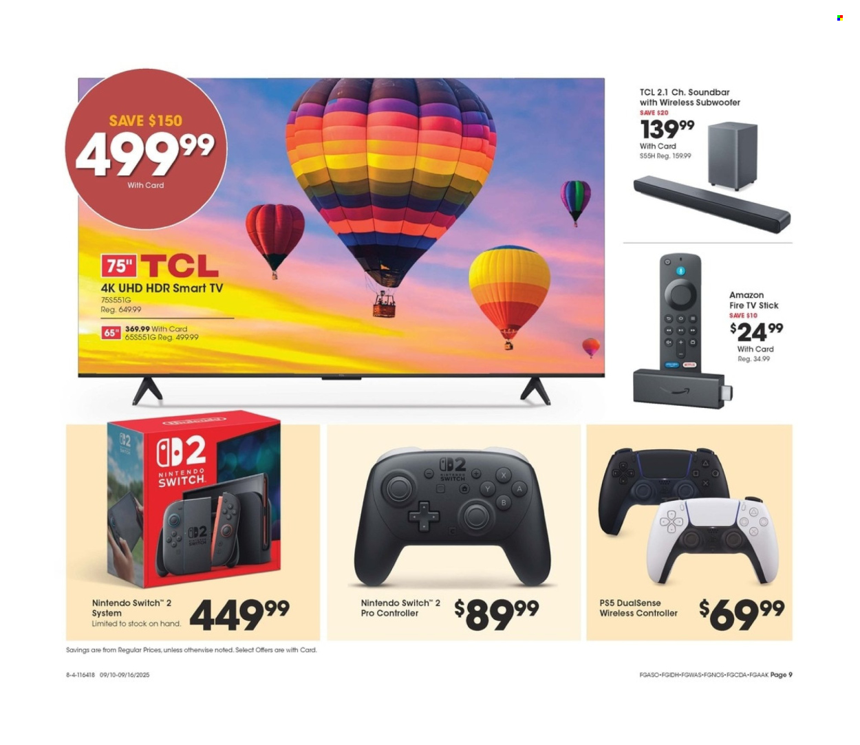 Fred Meyer ad - 09/10/2025 - 09/16/2025. Page 9