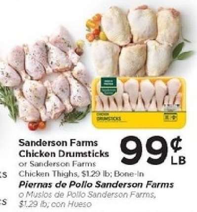 Sanderson Farms Chicken Drumsticks