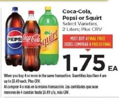 Coca-Cola, Pepsi or Squirt
