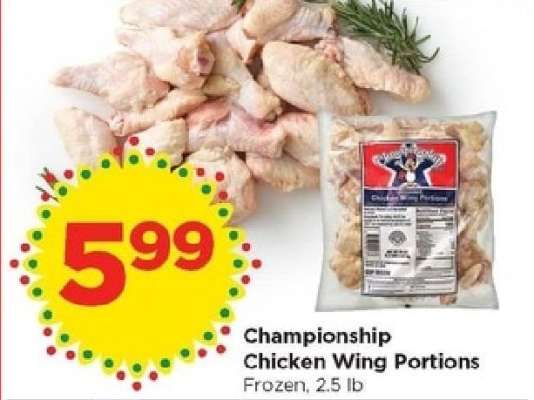 Championship Chicken Wing Portions