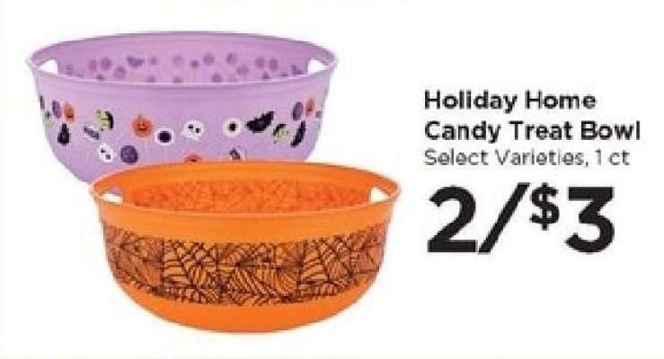 Holiday Home Candy Treat Bowl