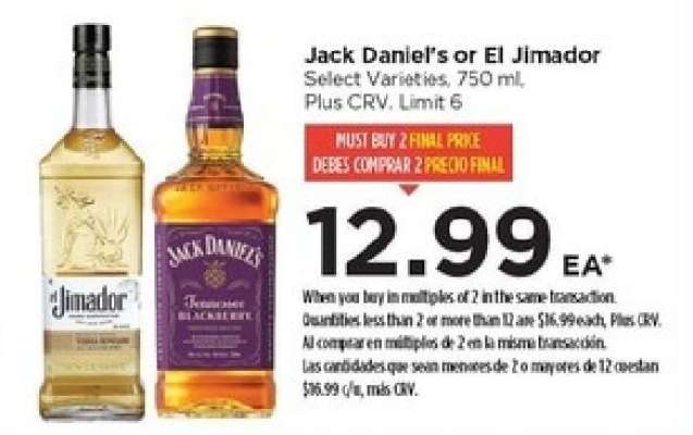 Jack Daniel's or El Jimador