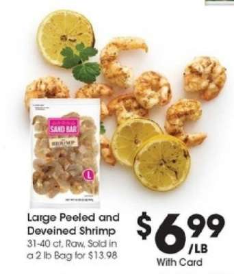 Large Peeled and Deveined Shrimp
