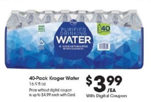 40-Pack Kroger Water