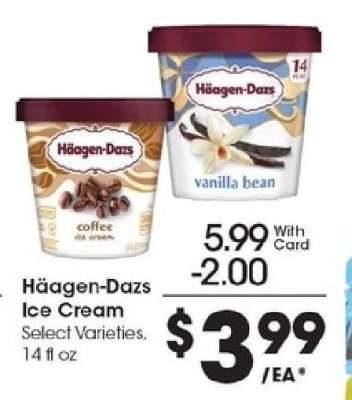 Häagen Dazs Ice Cream