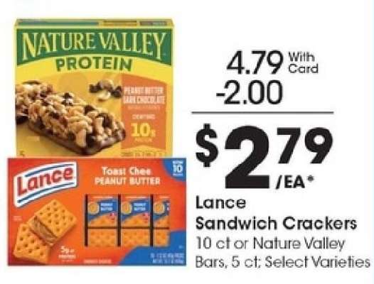 Lance Sandwich Crackers
