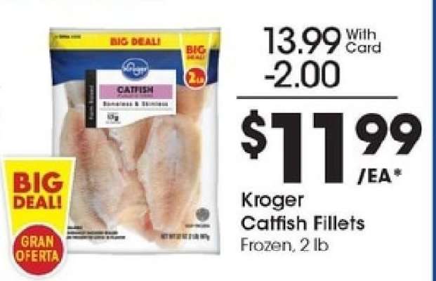 Kroger Catfish Fillets