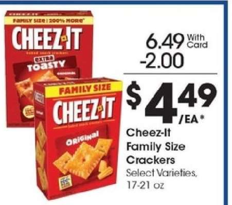 Cheez-It Family Size Crackers