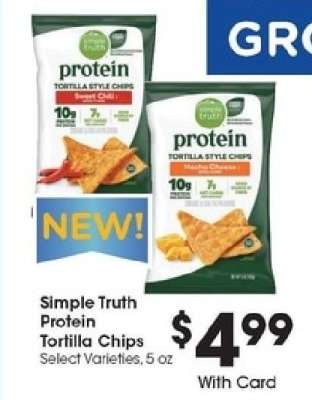 Simple Truth Protein Tortilla Chips