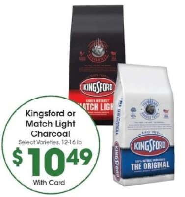 Kingsford or Match Light Charcoal