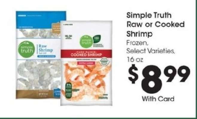 Simple Truth Raw or Cooked Shrimp