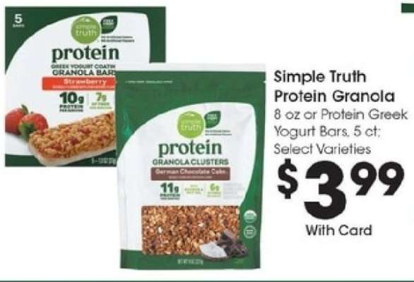 Simple Truth Protein Granola